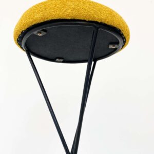 Yellow Swivel Iron Bar Stools8